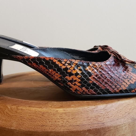Impo Snakeskin Mules - Picture 3 of 8